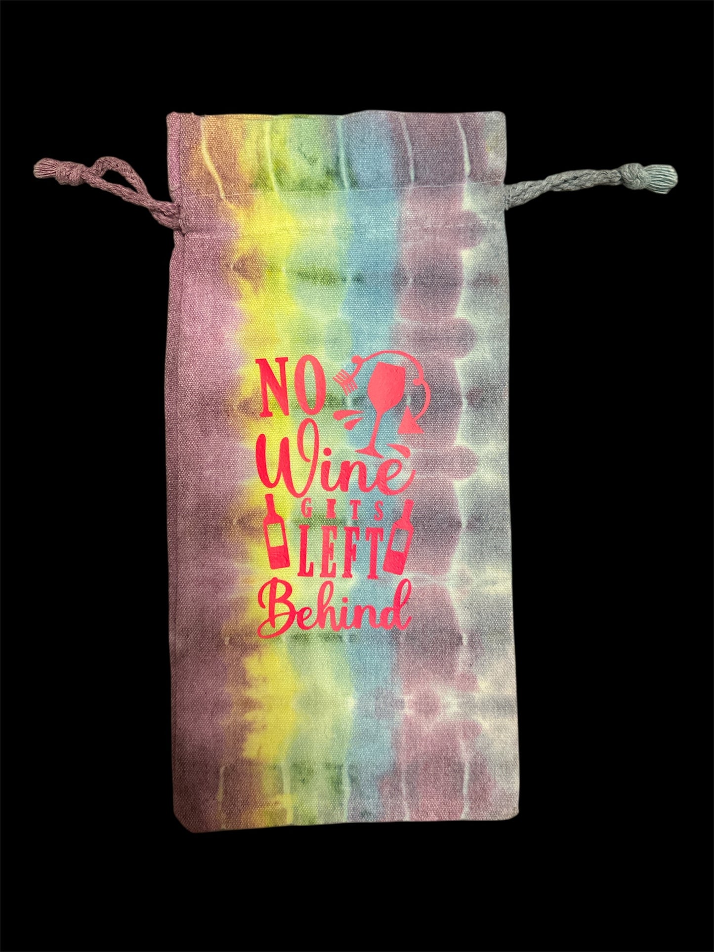 Drawstring wine bag