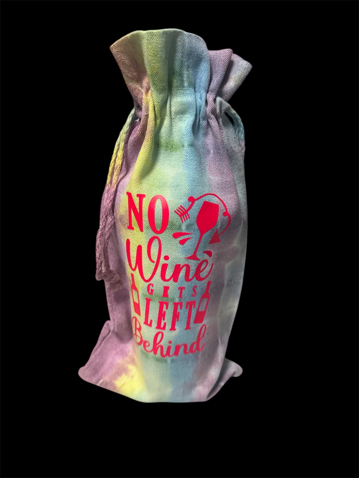 Drawstring wine bag