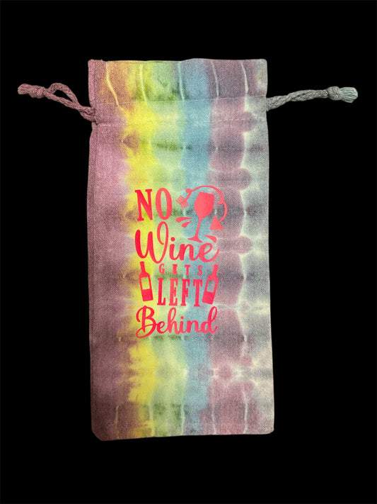 Drawstring wine bag