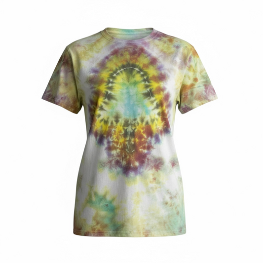 Mushroom tie dye
