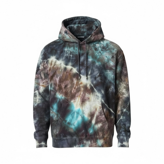 Thick tie dye hoodie