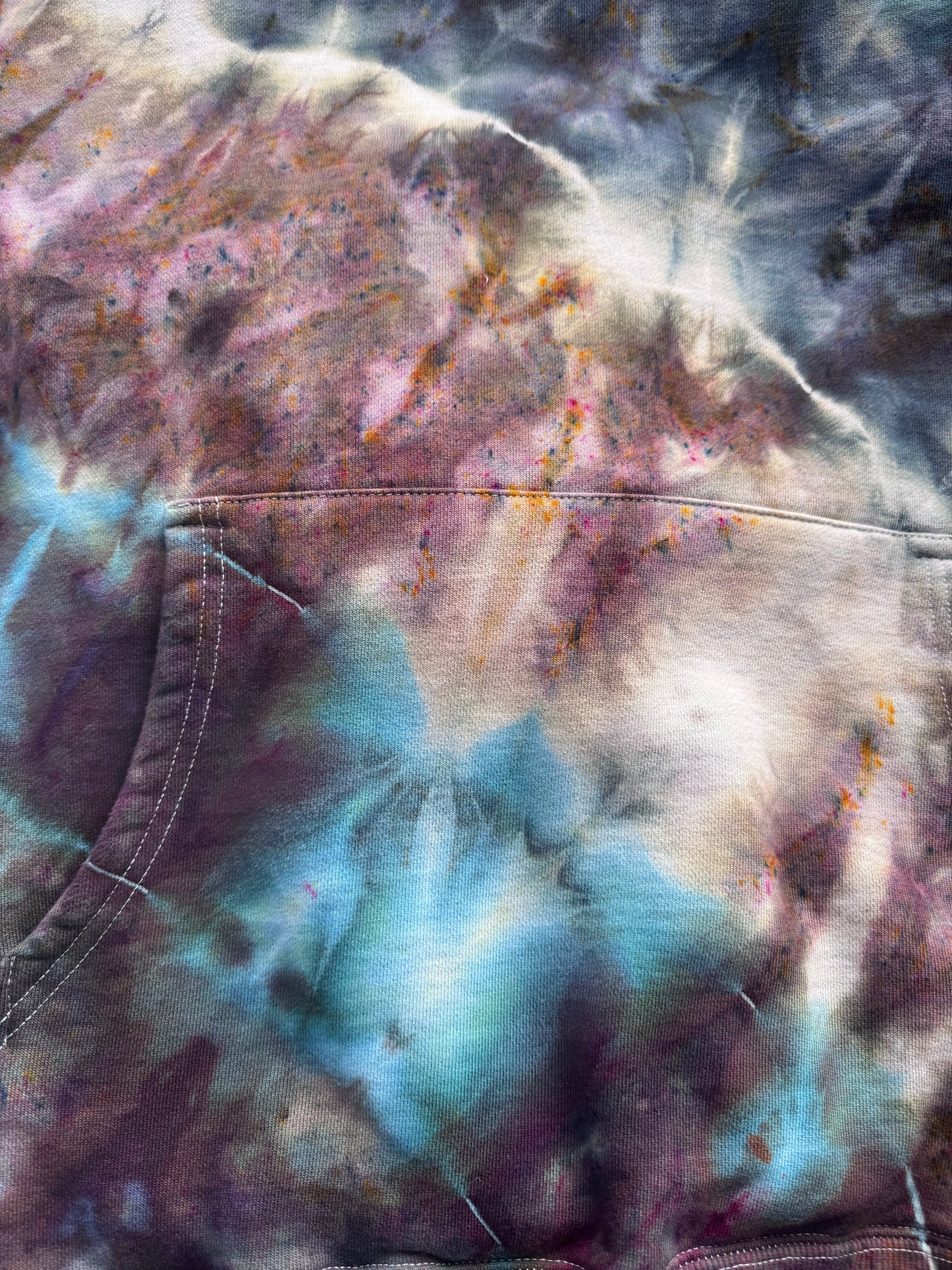 Thick tie dye hoodie
