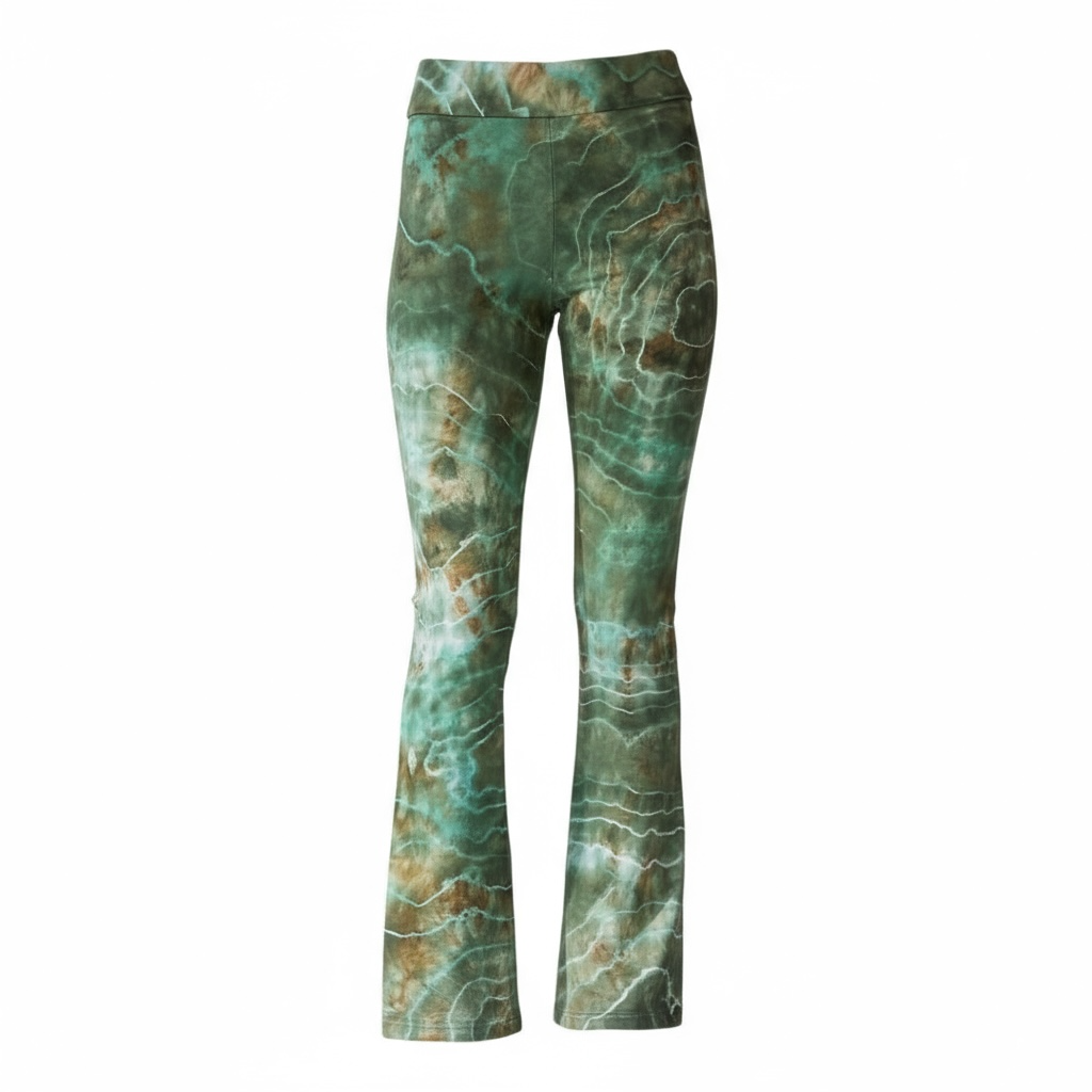 Ladies tie dye yoga pants