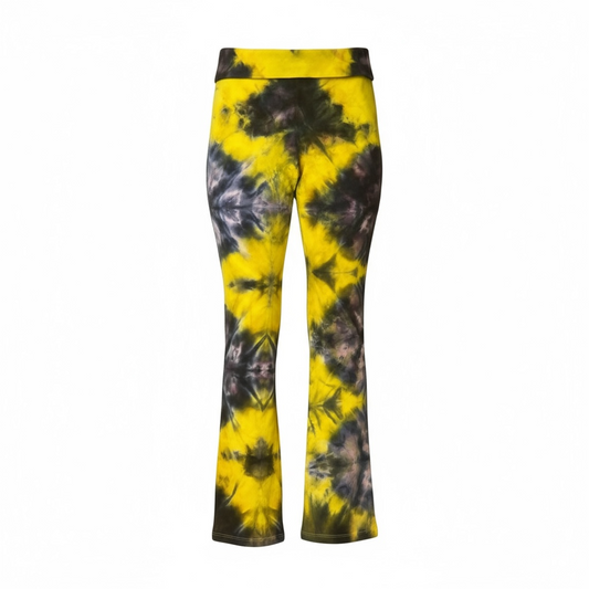 Ladies tie dye yoga pants