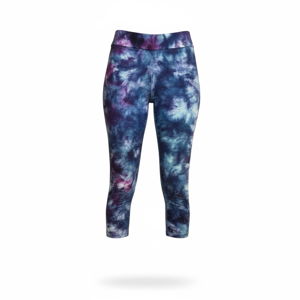 Ladies tie dye capris